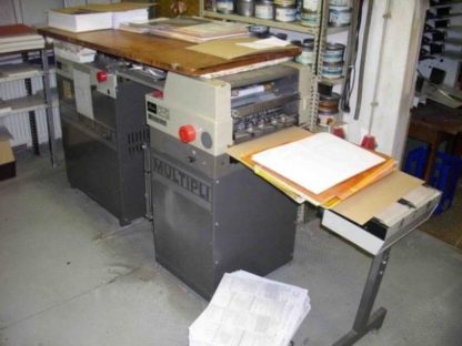 Bäuerle Multipli 384 PS Taschenfalzmaschine