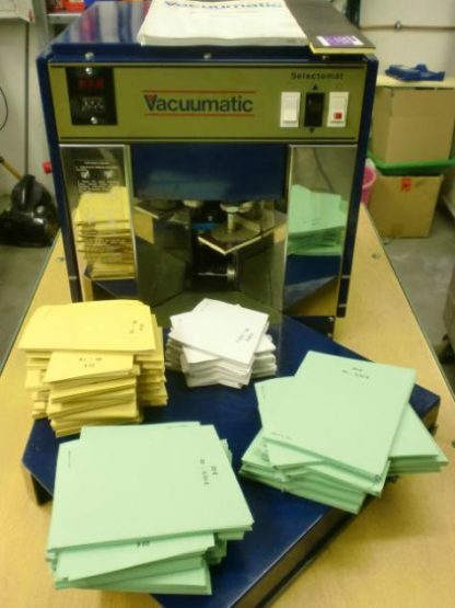 Vacuumatic Selectomat 80 Papierbogenzählmaschine – Bild 2