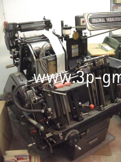 Heidelberg OHT-P Heissfolienprägetiegel