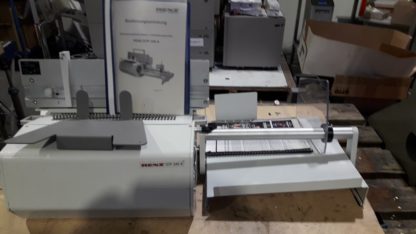 Halbautomatische Tischstanzmaschine Christian Renz DTP 340 A mit Kalenderwerkzeug