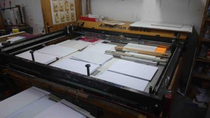 Thieme screen printing machine AlfraPlan 100x140 - Image 3