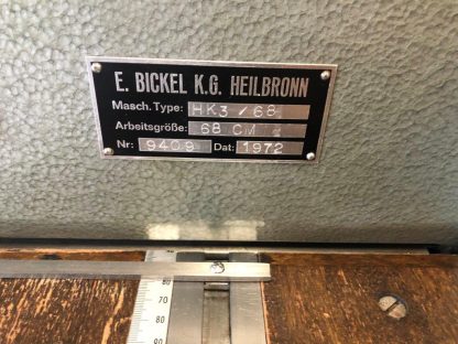 ⁦آلة الحز والتثقيب بمحرك Bickel HK 3-68⁩ - الصورة ⁦6⁩