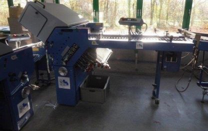 Kaartvouwmachine Herzog & Heymann M7.10-35 + M7.4-58 + vlakstapelaar MBO F 76 Solo - mobiele staande levering 371 - Afbeelding 8