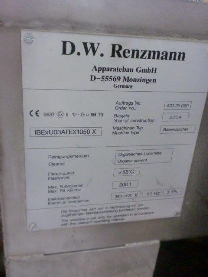 Renzmann Rakelwascher für Heidelberg Anicolor oder Metronic KBA Genius 52 - Image 3