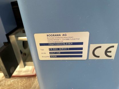 मोबाइल स्वचालित घर्षण फीडर बोग्रामा एफआर 550 सर्वो सी - Image 6