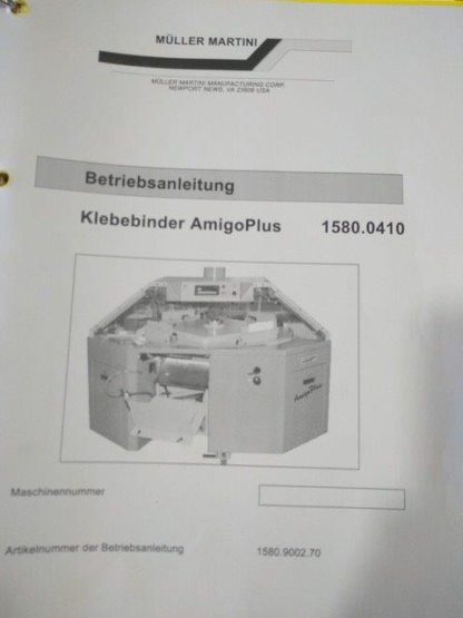 four clamps Perfect binder Muller Martini Amigo Plus 1580.0410 - Image 6