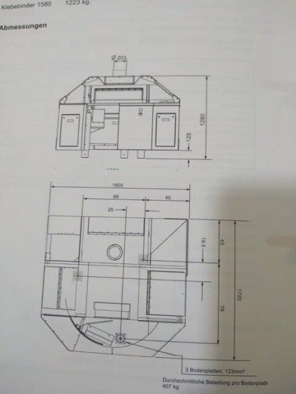 four clamps Perfect binder Muller Martini Amigo Plus 1580.0410 - Image 7