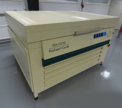 flexo printing plate Finishing System Glunz & Jensen  DEGRAF POLY EXPO II COMBI