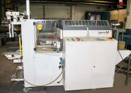 encajadora neumática beck KV 600 con cinta de alimentación de 200 cm - Imagen 2
