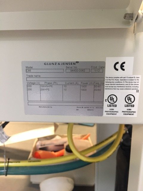 6up thermal ctp Kodak Magnus 400 Fiber with Prinergy Evo and dust extraction - Image 5