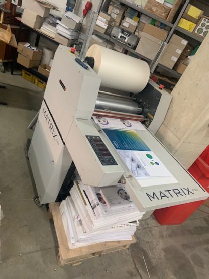 Matrix 530 - Thermo-Kaschieranlage für OPP-Film bis 50 micron DIN A2 (max. 500 mm Arbeitsbreite)