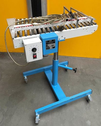 mobiler, stufenlos höhenverstell- und drehbarer Rollentisch GUK RT-35