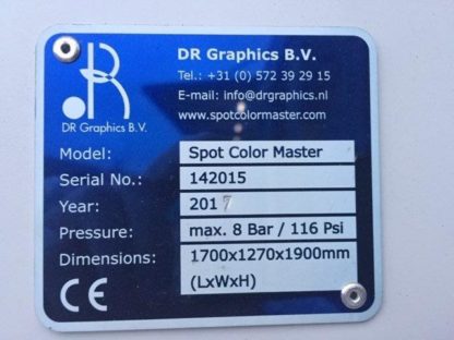 DR GRAPHICS SPOT COLOR MASTER Colour dosing system for special colours with additional hobbock pump Technotrans TBA 25-189 - Image 4