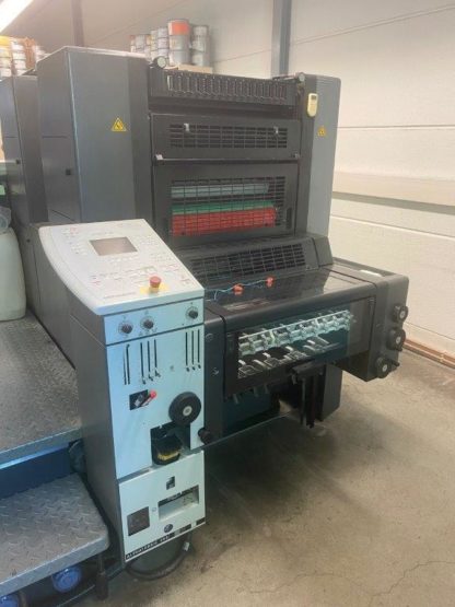 excellent straight two colour Heidelberg SM 52-2 Minusversion