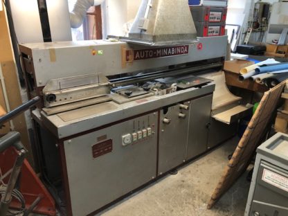 Single clamp perfect Binder SULBY Auto Minabinder II
