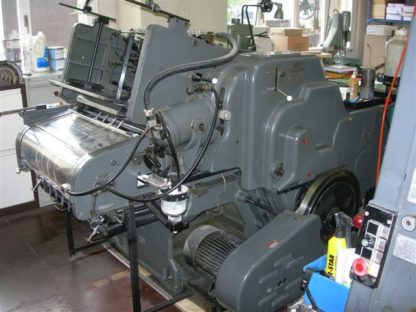 one color Heidelberg Kord 64  Grey Modell size 46x64 - Image 2