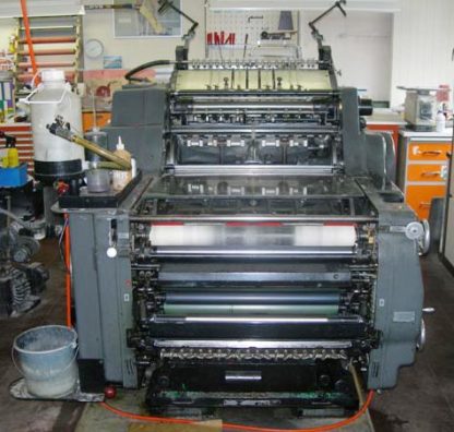 one color Heidelberg Kord 64  Grey Modell size 46x64 - Image 3
