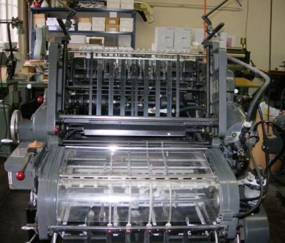 one color Heidelberg Kord 64  Grey Modell size 46x64 - Image 4