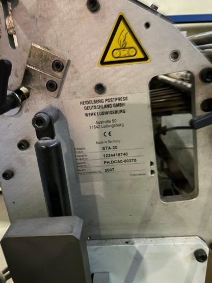 small sized mobile stack delivery Heidelberg Stahlfolder STA 30 F - Image 2