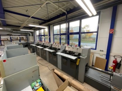 Heidelberg Saddlestitcher Stitchmaster ST 100.1  with 1+8 Feeders