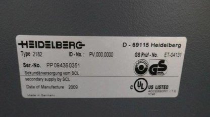 8up thermal CTP Heidelberg Suprasetter 105 with SCL and Prinect Metashooter 11 - Image 4