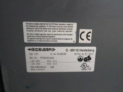 8up thermal CTP Heidelberg Suprasetter 105 with SCL and Prinect Metashooter 11 - Image 10