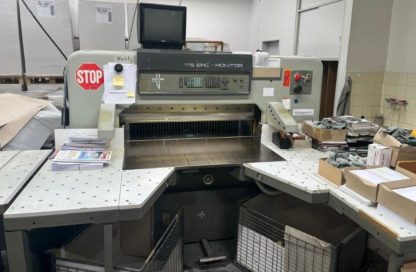 small cutting flowline Polar Mohr with Cutter 115 EM-Mon, Lift, Jogger
