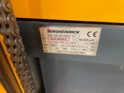 Elektro-Stapler Jungheinrich EJC 10G-115-250ZT - obrazek 4