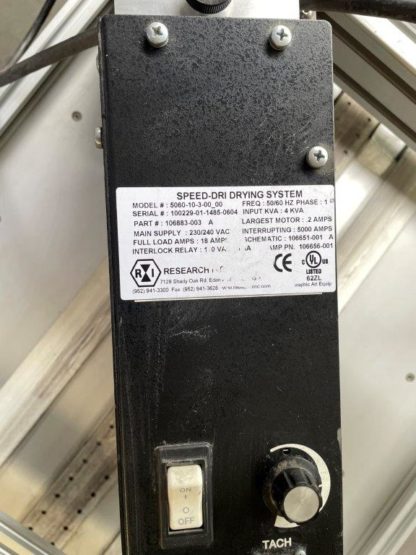 Microjet HVT 215 mit Trockner Speed Dri Model 5060 Trockner - obrazek 3