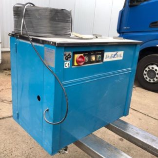 Böhl B-323 Halbautomatische Umreifungsmaschine mit manuell einstellbarer Spannkraft