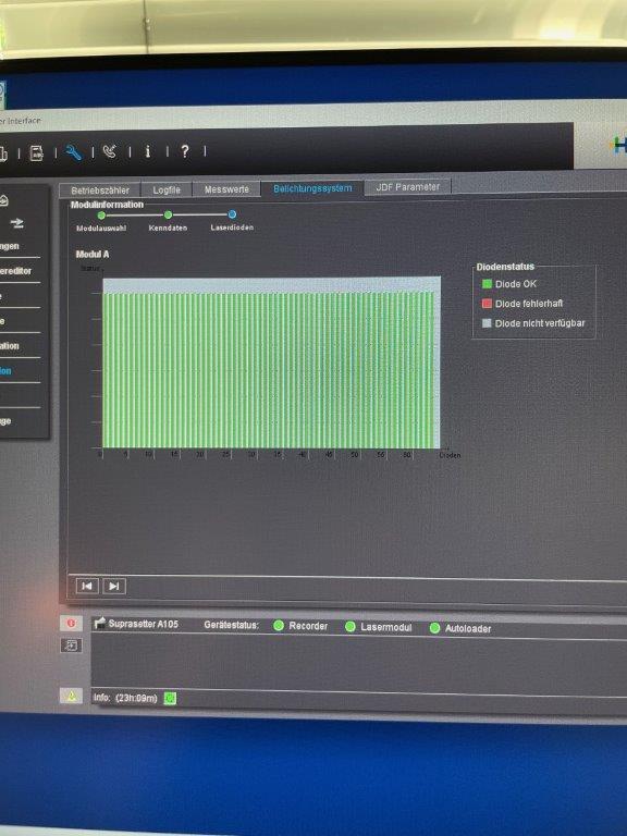 8up Thermal-CTP Heidelberg Suprasetter A 105 mit SCL und Prinect Metashooter V.13 - الصورة 7