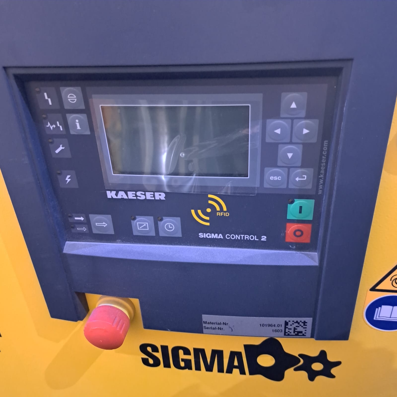 KAESER Schraubenkompressor mit Riemenantrieb und Kältetrockner Modell Kaeser SK 25-11 T mit Option K1_T2-C48:圖片 3