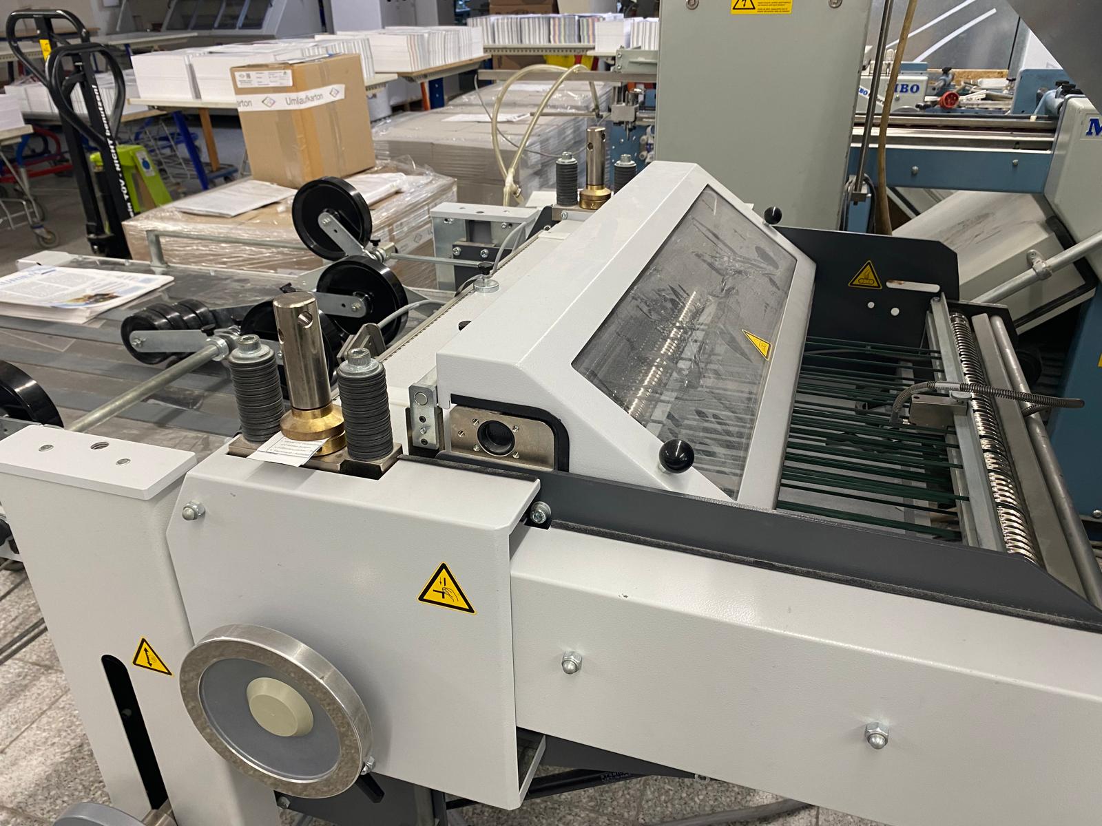 Heidelberg Stahlfolder TH 56-6-FFH Tremat mit Schuppenpressauslage SKP 56 - Image 2