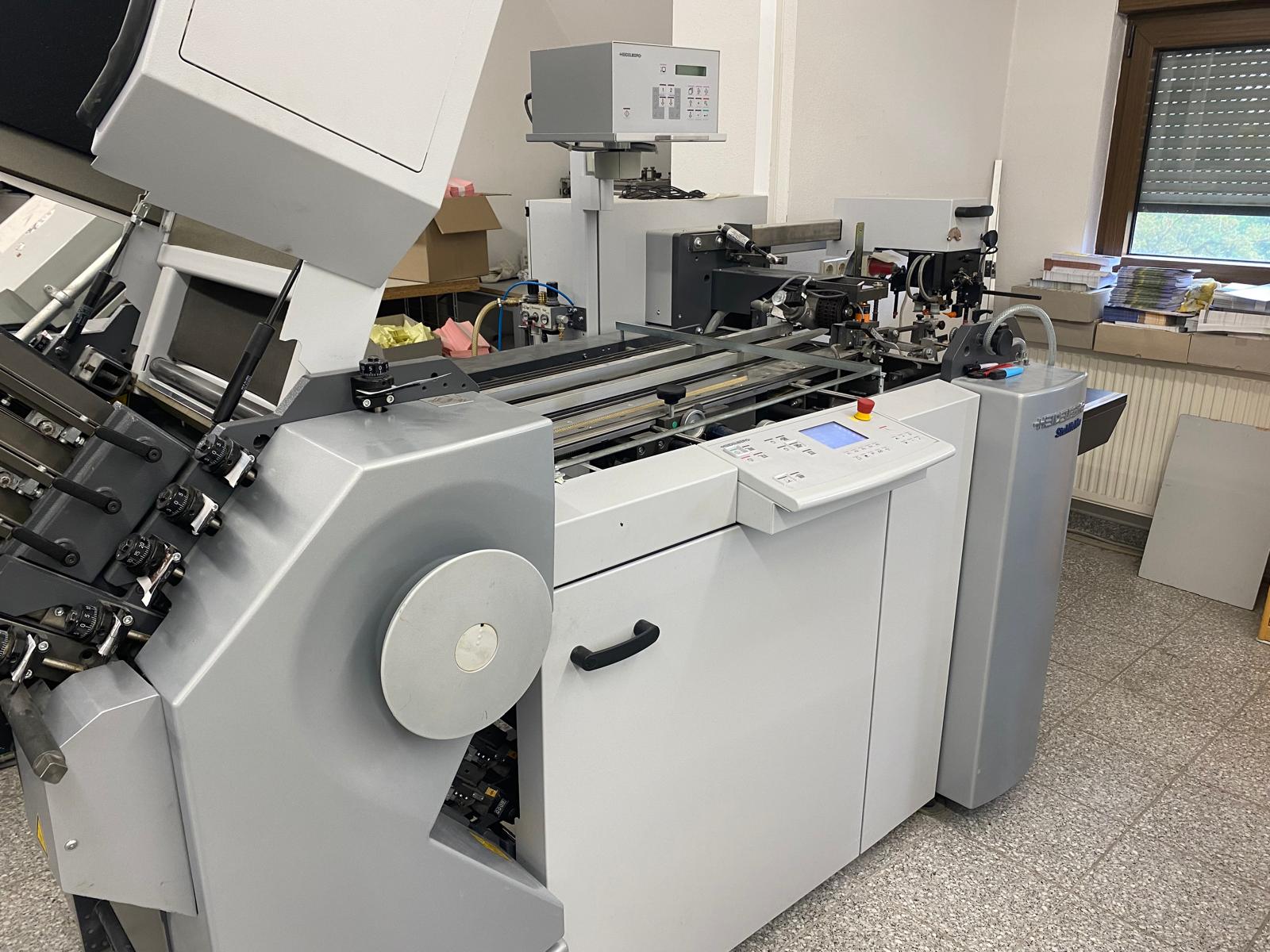 Heidelberg Stahlfolder TH 56-6-FFH Tremat mit Schuppenpressauslage SKP 56 - Image 6