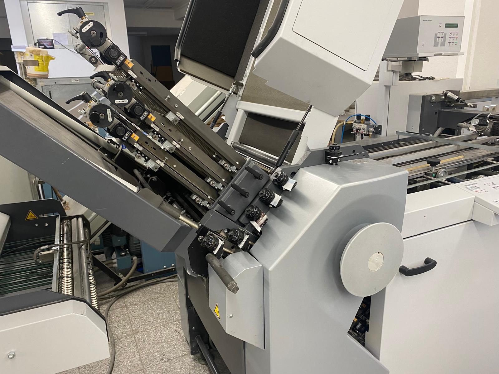 Heidelberg Stahlfolder TH 56-6-FFH Tremat mit Schuppenpressauslage SKP 56