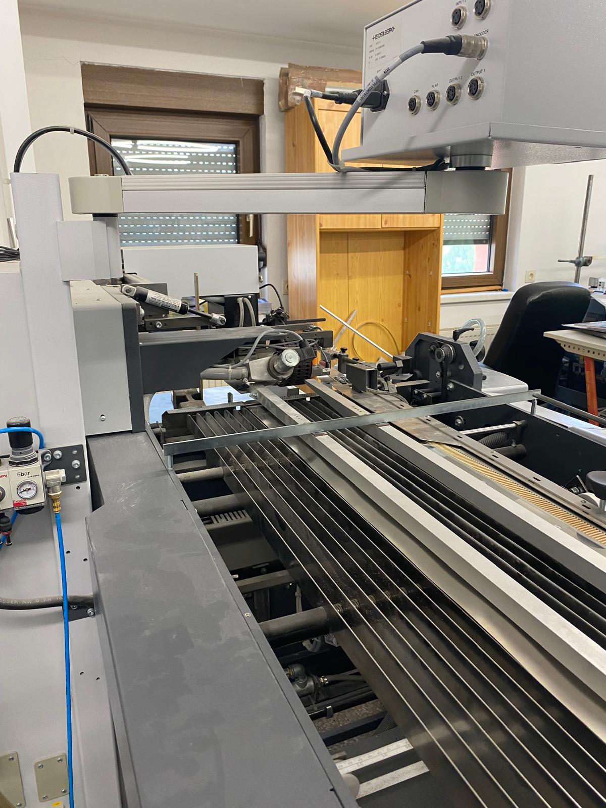 Heidelberg Stahlfolder TH 56-6-FFH Tremat mit Schuppenpressauslage SKP 56 - Image 12