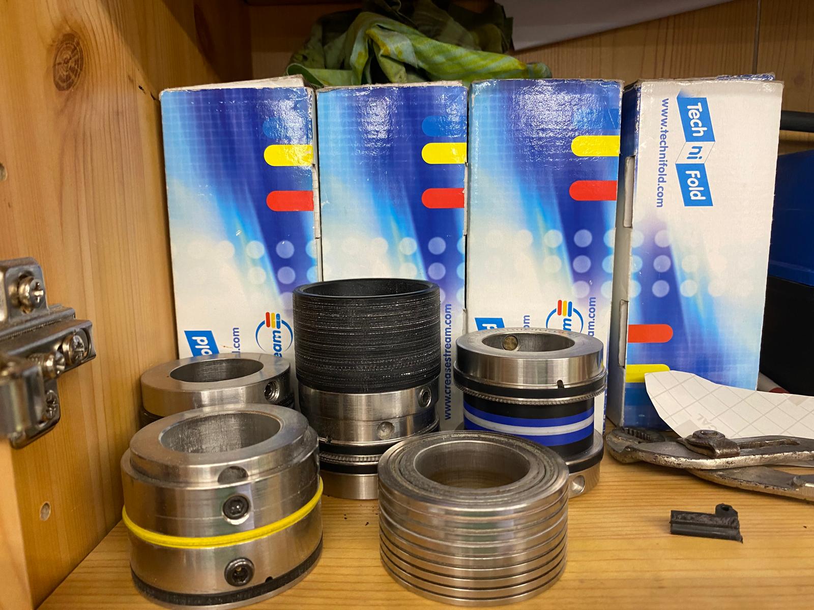 Heidelberg Stahlfolder TH 56-6-FFH Tremat mit Schuppenpressauslage SKP 56 - Image 4