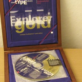 Linotype Gold Edition Schriften Fonds auf CD