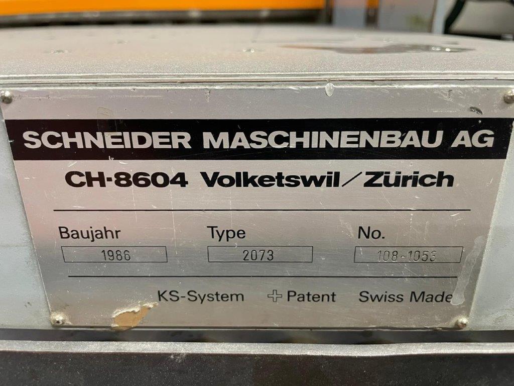 Schneider Senator 155 H CT Großformat Schneidelinie – Bild 3