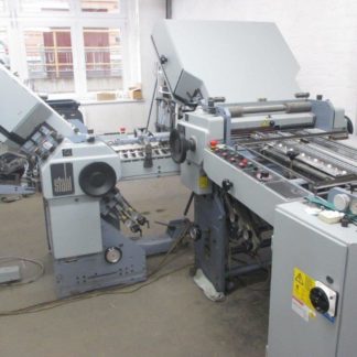 Stahl-Falzmaschine mit Schnallenfalzsystem TF 56-4-4-F SAK 56 mit Kreuzfalz VFZ 52.2
