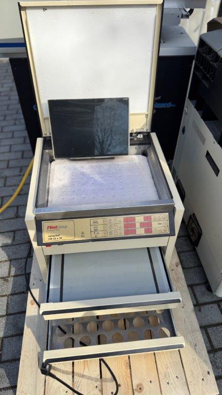 Klischeeherstellung BASF / Flint Nyloprintanlage CW 22 x 30