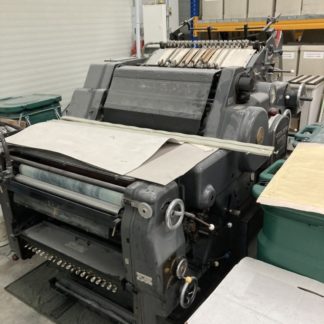 Einfarben Offsetdruckmaschine Heidelberg Kord 64 Graues Modell
