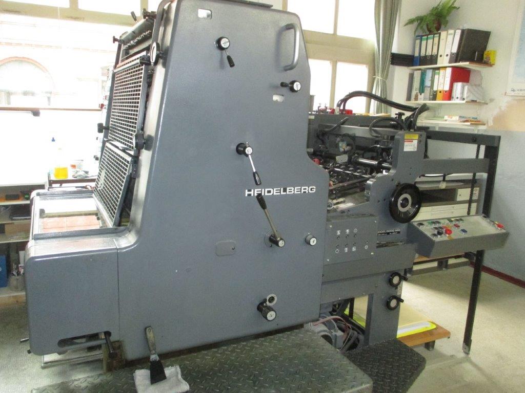 Einfarben Offsetdruckmaschine Heidelberg MO-S