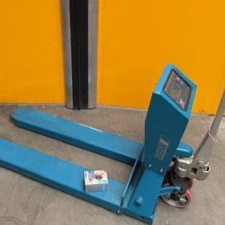 Wiegehubwagen - Hand-Gabelhubwagen mit Waage von Pfaff Silberblau Modell 4527137