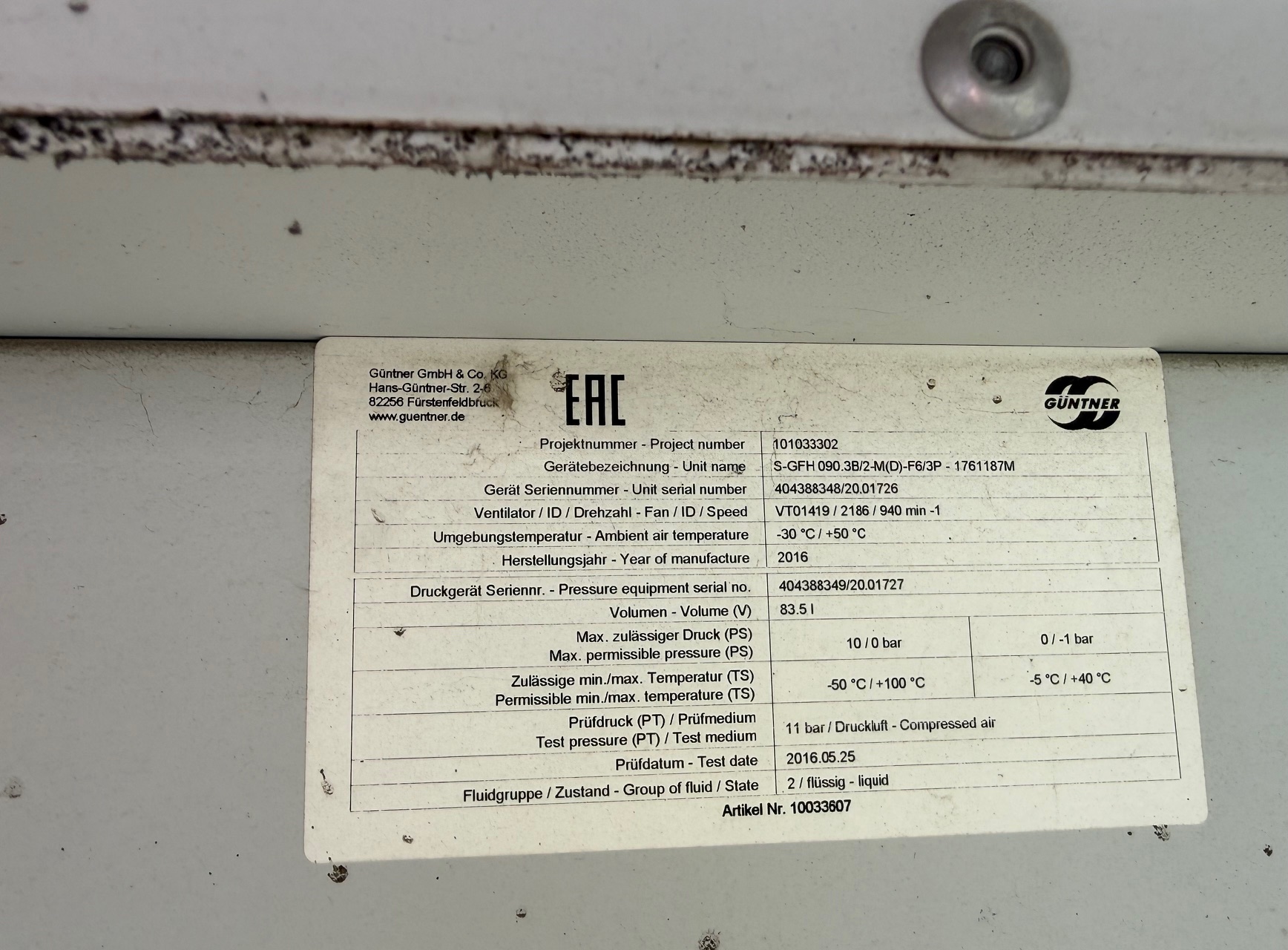 Glykolrückkühler GR 140/32/L für den Außenbereich — изображение 3