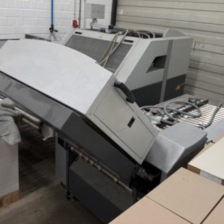 3. Station Heidelberg Stahlfolder BUH 56-4 mit MCT Steuerung (Stecker Rund)