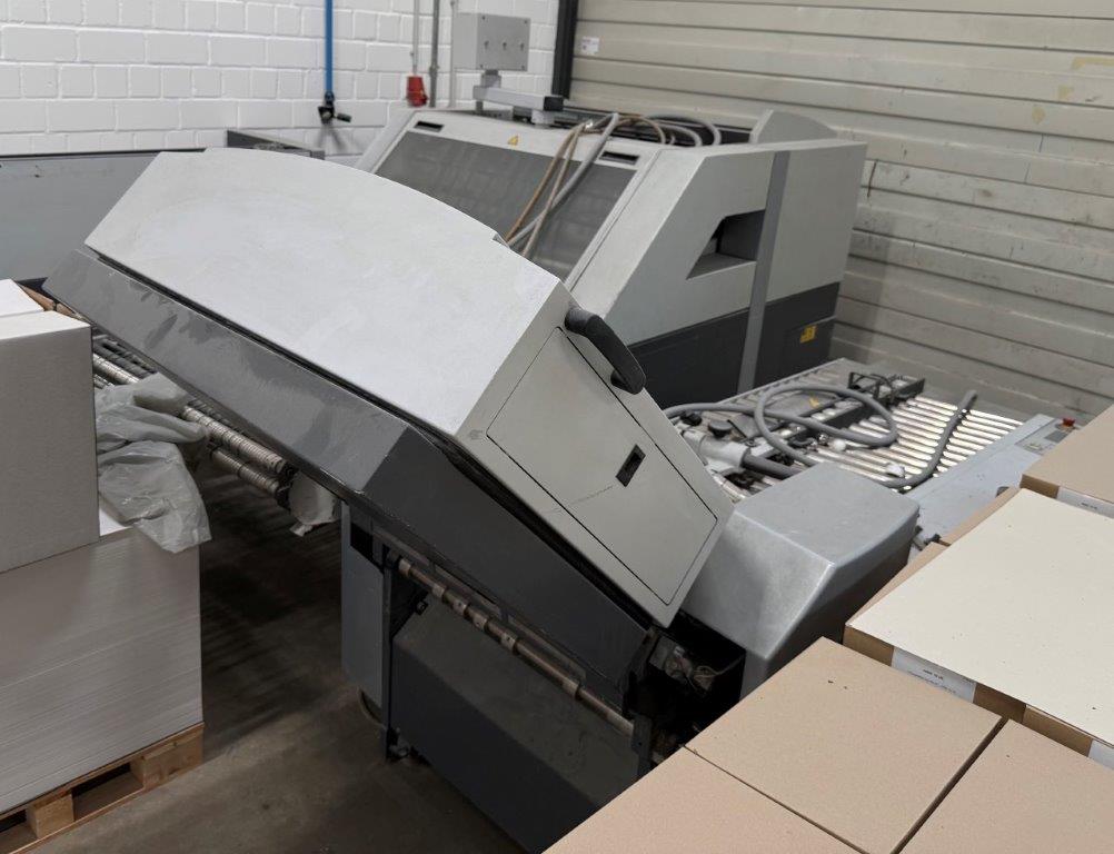 3. Station Heidelberg Stahlfolder BUH 56-4 mit MCT Steuerung (Stecker Rund)