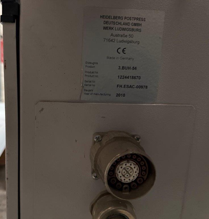 3. Station Heidelberg Stahlfolder BUH 56-4 mit MCT Steuerung (Stecker Rund) - Image 2