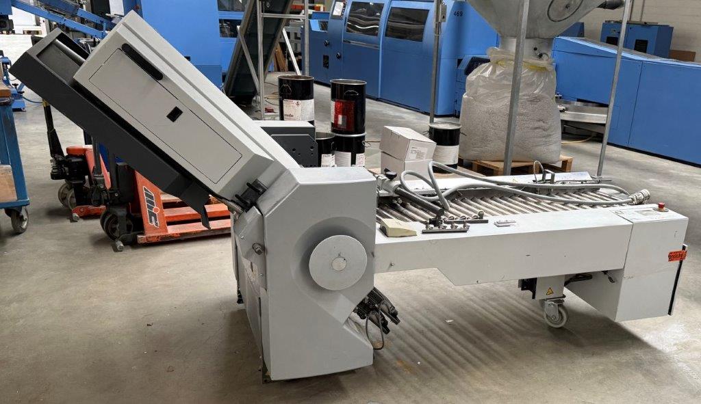 3. Station Heidelberg Stahlfolder BUH 66-4 mit MCT Steuerung (Stecker rund)