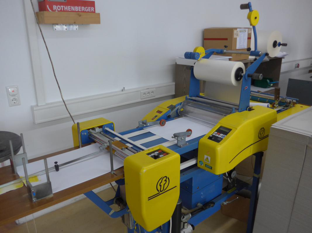 Laminiermaschine Foliant 400 A Demand Vollautomat mit automatischem Sauganleger